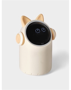 Ведро для мусора сенсорное настольное, 2 л, в ушах и наушниках, бежевое Savanna