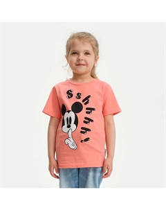 Футболка детская "Sshhhh" Микки Маус, рост 98-104 Kaftan