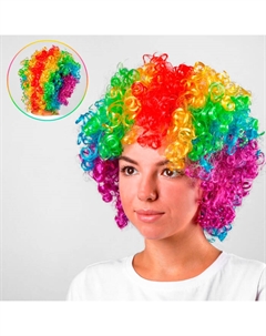 Карнавальный парик «Объём», цветные кудри, 120 г Страна карнавалия