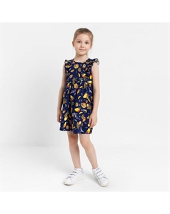 Платье для девочки, цвет черный, рост 122 Мануфактурная лавка