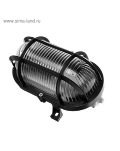 Светильник TDM НБП 02-60-004,«Евро», Е27, 60 Вт, IP54, защитная сетка, чёрный Tdm electric