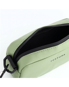 Сумка женская на молнии, маленький размер, цвет оливковый Textura