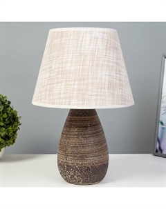 Настольная лампа «Белти» Е27 40 Вт коричневый 24.5×24.5×38 см Risalux