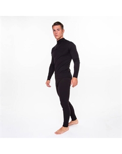 Термобельё мужское (джемпер, кальсоны), цвет чёрный, размер 54 Tusi