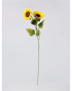 Цветы искусственные «Куст подсолнухов», h=87 см, d=16 см Poetry in flowers