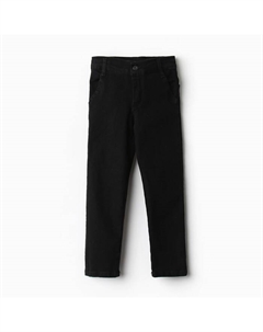 Джинсы для мальчика, цвет чёрный, рост 134 см Bebus