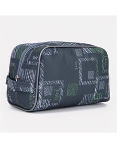 Косметичка дорожная на молнии «», с ручкой, цвет синий Бако текстиль