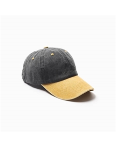 Кепка мужская, размер 56-58, чёрная/жёлтая Minaku