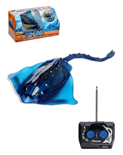 Скат на радиоуправлении, световые эффекты, работает от аккумулятора Woow toys