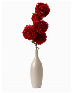 Цветы искусственные «Пион кустовой», 5 бутонов, 15×110 см, красные Poetry in flowers