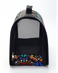 Сумка - переноска для животных "Иллюзия", размер L, 53 х 21 х 29 см Пижон