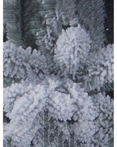 Искусственная ёлка заснеженная «Арктика», 180 см, d нижнего яруса 122 см, ветки смешанные Max christmas