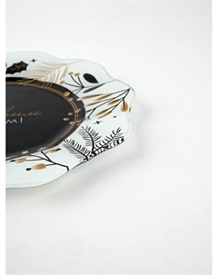 Тарелка плоская новогодняя «С Новым годом», d=20 см Дорого внимание