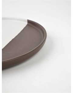 Тарелка плоская керамическая «Цветочная поляна», d=21.7 см, ручная работа Dolce ceramo.