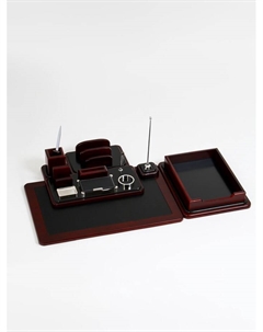 Набор настольный 6 в1 (карандашница, подставка для ручек, визитница, лоток, блок для бумаг, подставка) Calligrata