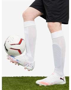 Бутсы мужские Future 8 Play Fg/Ag, Белый Puma
