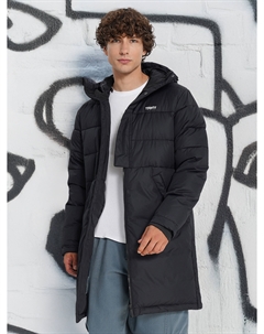 Пуховик мужской, Черный Термит