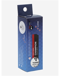 Мячи для настольного тенниса, 3 шт., Белый Torneo