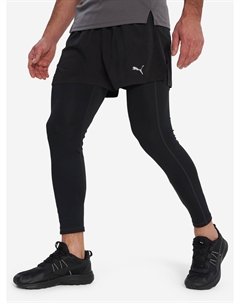 Шорты мужские Run Velocity Split, Черный Puma