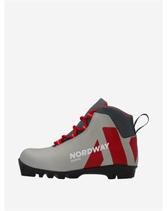 Ботинки для беговых лыж детские Narvik NNN, Красный Nordway