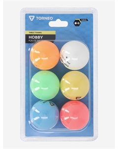 Мячи для настольного тенниса, 6 шт., Мультицвет Torneo