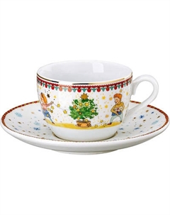 Чашка с блюдцем Hutschenreuther Christmas Lights / 02476-727474-14765