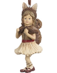 Елочная игрушка Goodwill Xmas 2024 Девочка-белочка / D 43256_2