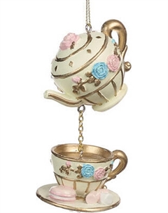 Елочная игрушка Goodwill Xmas 2024 Чашка с заварником / MO 96319