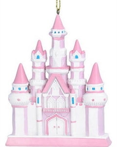 Елочная игрушка Gisela Graham Fairy Tales. Сказочный замок / 16140 Gisela graham