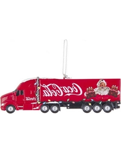 Елочная игрушка Kurt S. Adler Christmas 2024. Грузовик Coca-Cola / CC2204 Kurt s. adler