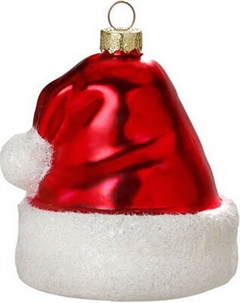 Елочная игрушка Inge's Christmas Christmas Classics. Шапка Санты / 64264H120 Inge's christmas