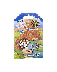 Набор наклеек Bondibon Нано-стикер. Динозавры / ВВ1583