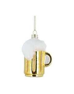 Елочная игрушка Gisela Graham All Glass. Пинта пива / 103 Gisela graham