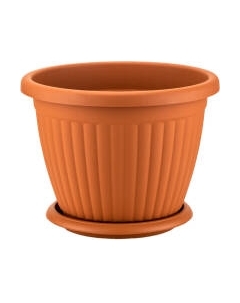 Кашпо Serinova №8 с поддоном 20-KSG808101-200100