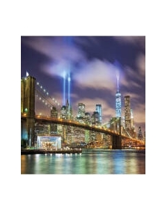 Шторка-занавеска для ванны JoyArty Мост в ночном городе / sc_18069 Joyarty