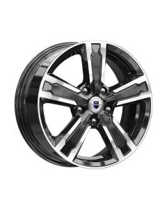 Литой диск K&K Оклахома 16x6.5" 5x114.3мм DIA 60.1мм ET 40мм Алмаз черный K&k