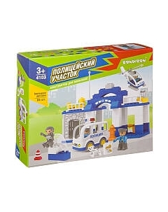 Конструктор Bondibon Полицейский участок / ВВ4103