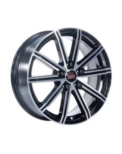 Литой диск Alcasta M64 16x6.5" 5x112мм DIA 57.1мм ET 42мм BKF