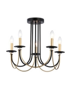 Люстра Ambrella Traditional TR9621/5 BK/CGD