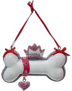 Елочная игрушка Kurt S. Adler Christmas 2024. Косточка с короной / A1334_1 Kurt s. adler