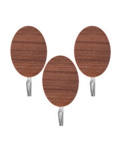 Крючок для ванной Мультидом Вуд овал / VL27-77