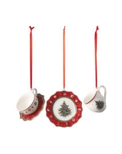 Набор елочных игрушек Villeroy & Boch Toys Delight Decoration. Сервиз / 14-8659-6665 Villeroy & boch