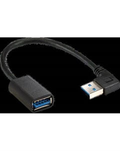 Удлинитель кабеля ExeGate EX-CC-USB3-AMAF-0.15L / EX294775RUS Exegate