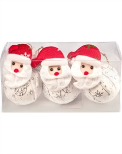 Набор шаров новогодних Ausini HE20248-75