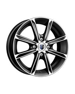 Литой диск K&K Флэш 14x5" 4x100мм DIA 67.1мм ET 35мм Алмаз черный K&k