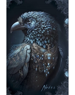 Записная книжка Listoff Фантастическая птица / КЗФ5964048