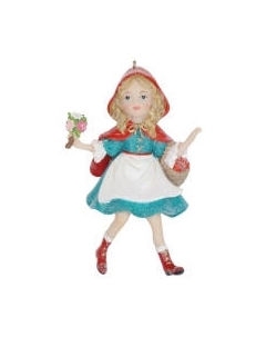 Елочная игрушка Gisela Graham Fairy Tales. Красная Шапочка / 11856 Gisela graham