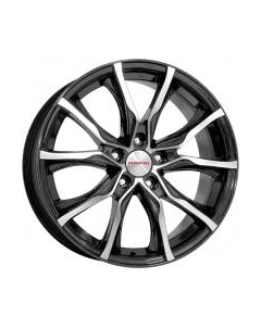 Литой диск K&K Твист 17x7.5" 5x115мм DIA 70.2мм ET 44мм Алмаз черный K&k