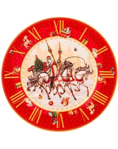 Тарелка столовая обеденная Lefard Часы / 85-1818