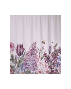 Шторка-занавеска для ванны JoyArty Цветы акварелью / sc_55162V1 Joyarty
